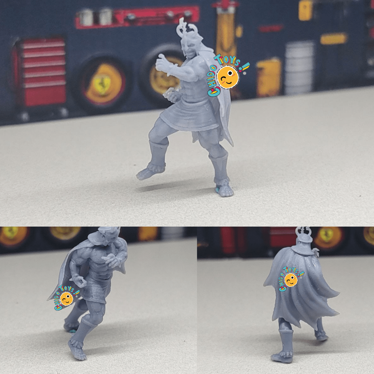 Figurillas, varios modelos, en Escala 1/64 – Impresión en Resina 14K de Alta Resolución - Chido Toys