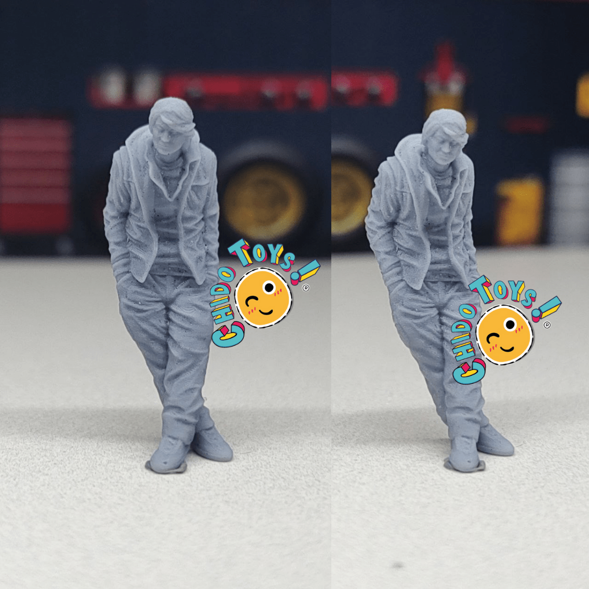 Figurillas, varios modelos, en Escala 1/64 – Impresión en Resina 14K de Alta Resolución - Chido Toys