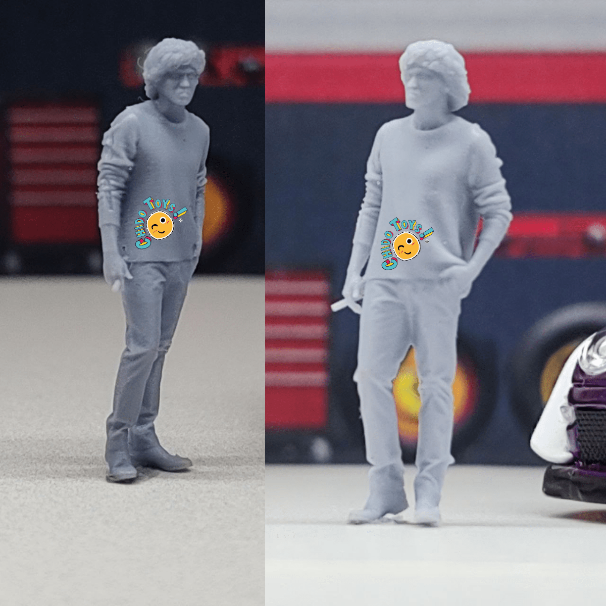 Figurillas, varios modelos, en Escala 1/64 – Impresión en Resina 14K de Alta Resolución - Chido Toys