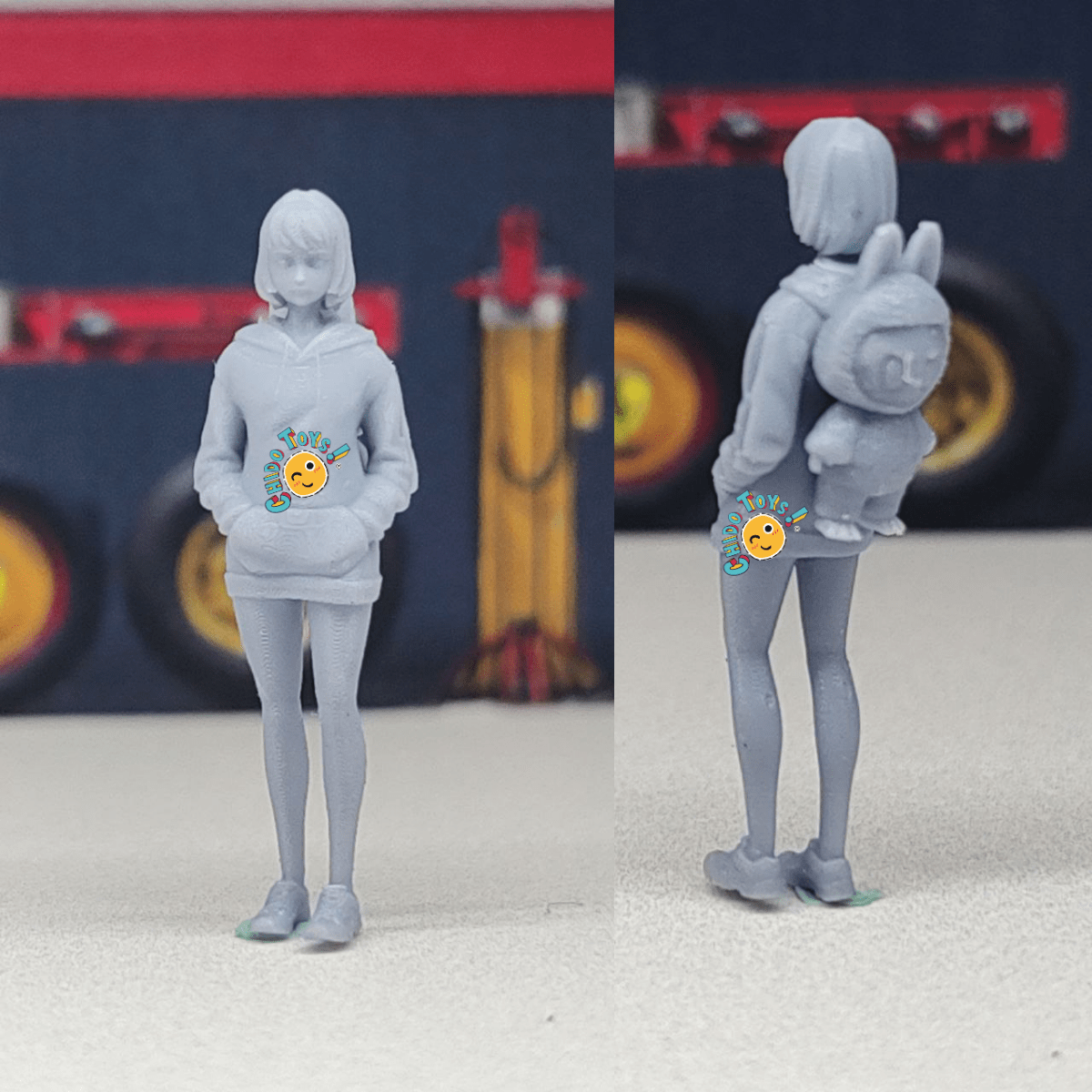 Figurillas, varios modelos, en Escala 1/64 – Impresión en Resina 14K de Alta Resolución - Chido Toys