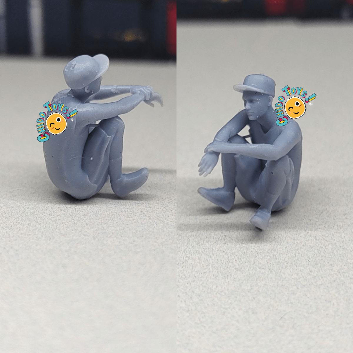 Figurillas, varios modelos, en Escala 1/64 – Impresión en Resina 14K de Alta Resolución - Chido Toys