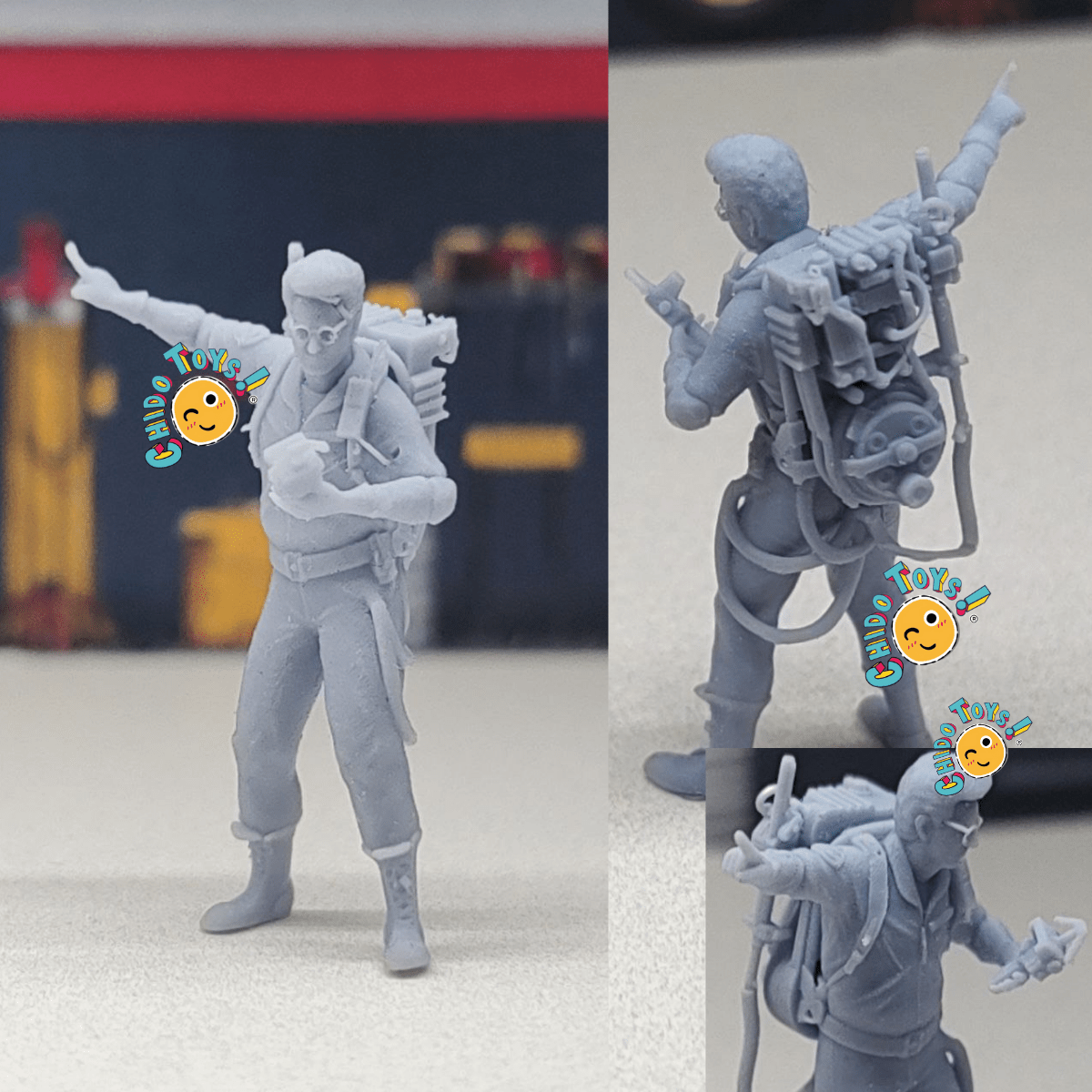 Figurillas, varios modelos, en Escala 1/64 – Impresión en Resina 14K de Alta Resolución - Chido Toys