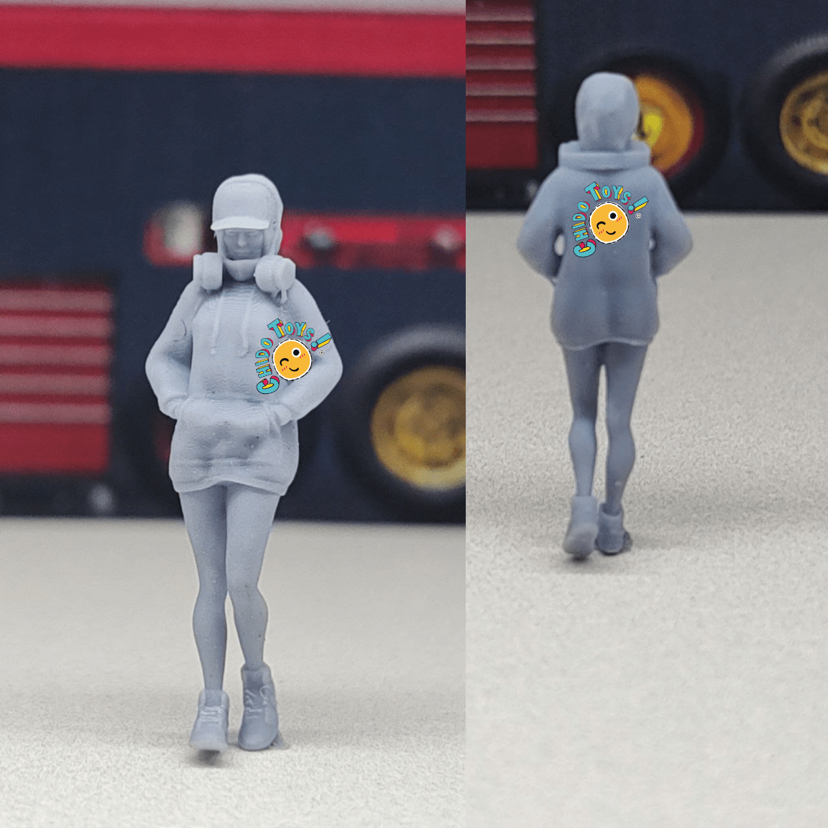 Figurillas, varios modelos, en Escala 1/64 – Impresión en Resina 14K de Alta Resolución - Chido Toys