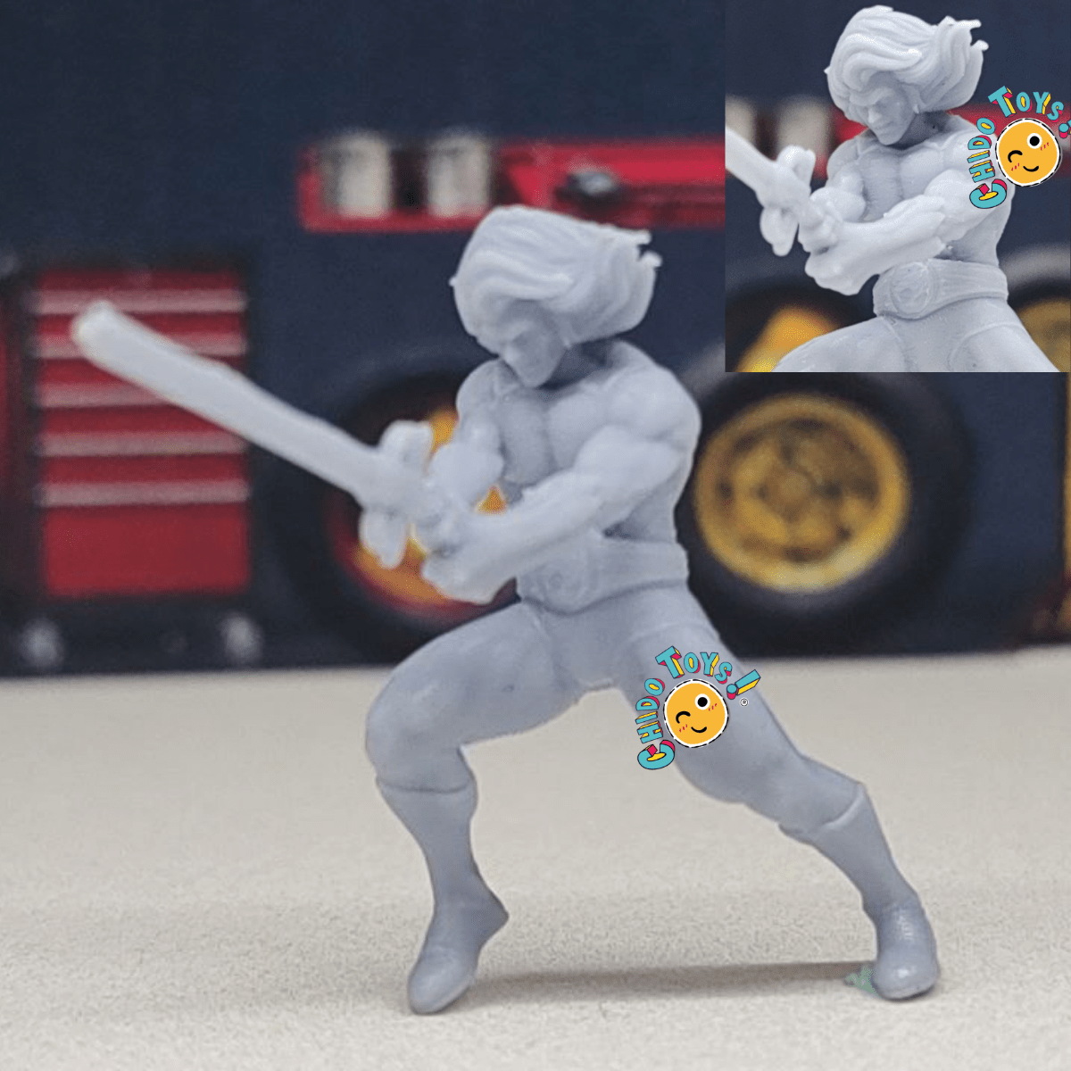 Figurillas, varios modelos, en Escala 1/64 – Impresión en Resina 14K de Alta Resolución - Chido Toys