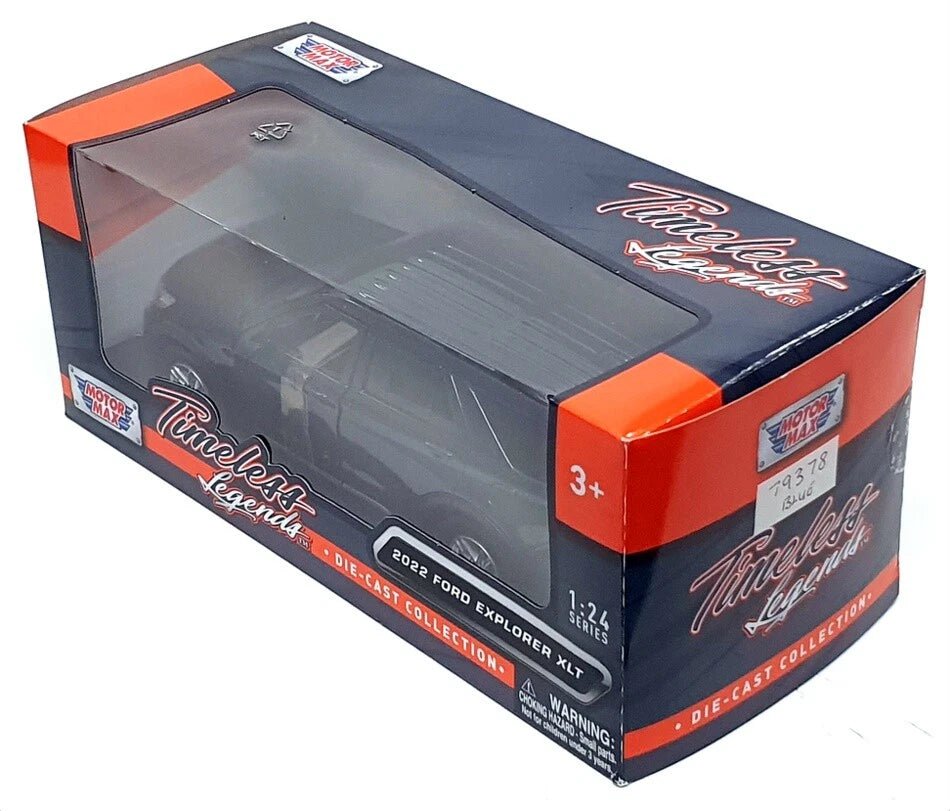 Ford Explorer XLT 2022 1:24 de Motor Max - Chido Toys