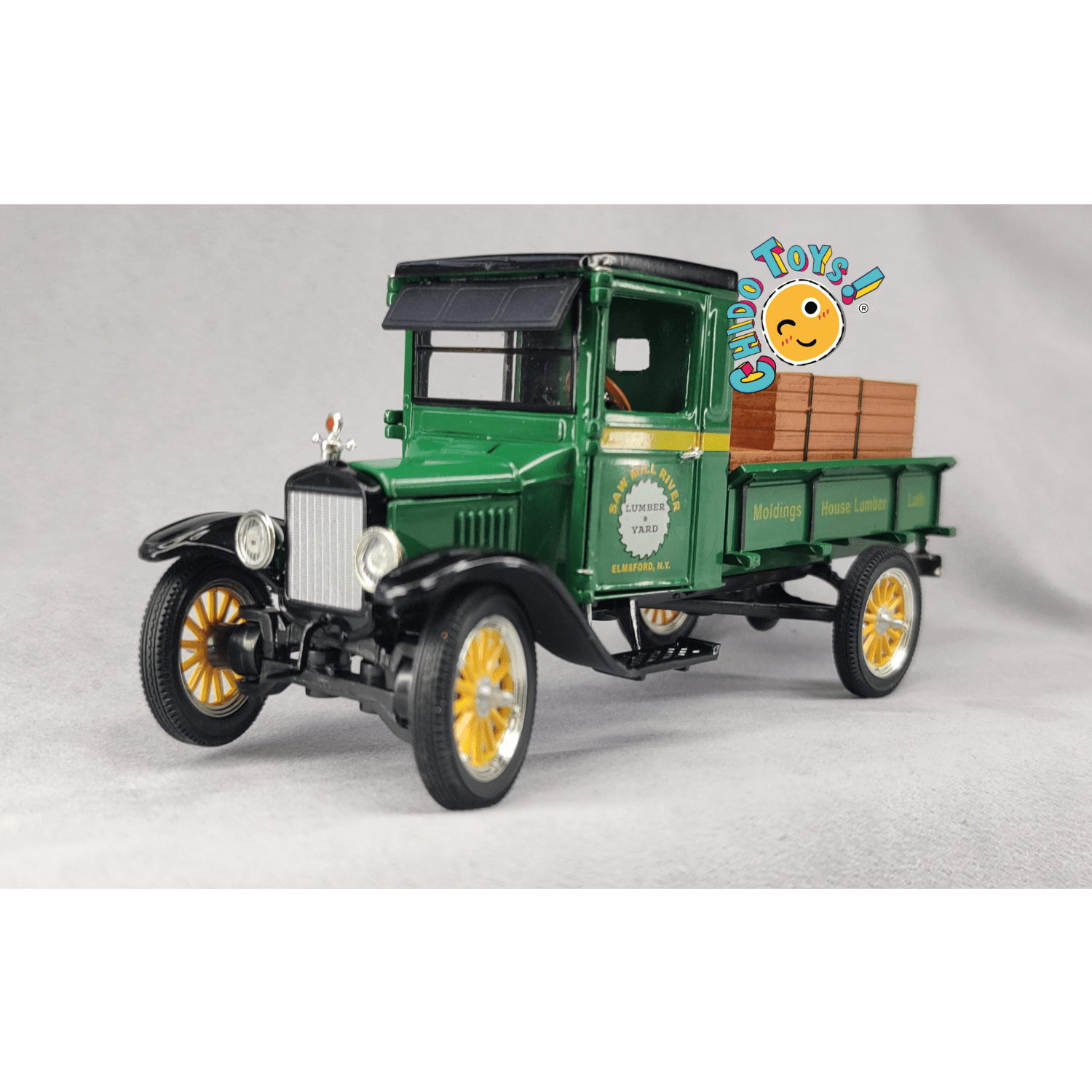 Ford Model TT 1923 Pickup 1:32 (Green 32385) - Signature Models. - Chido Toys