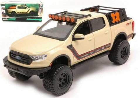 Ford Ranger Expedition Off - Road 2019 Beige 1:27 de Maisto - Chido Toys