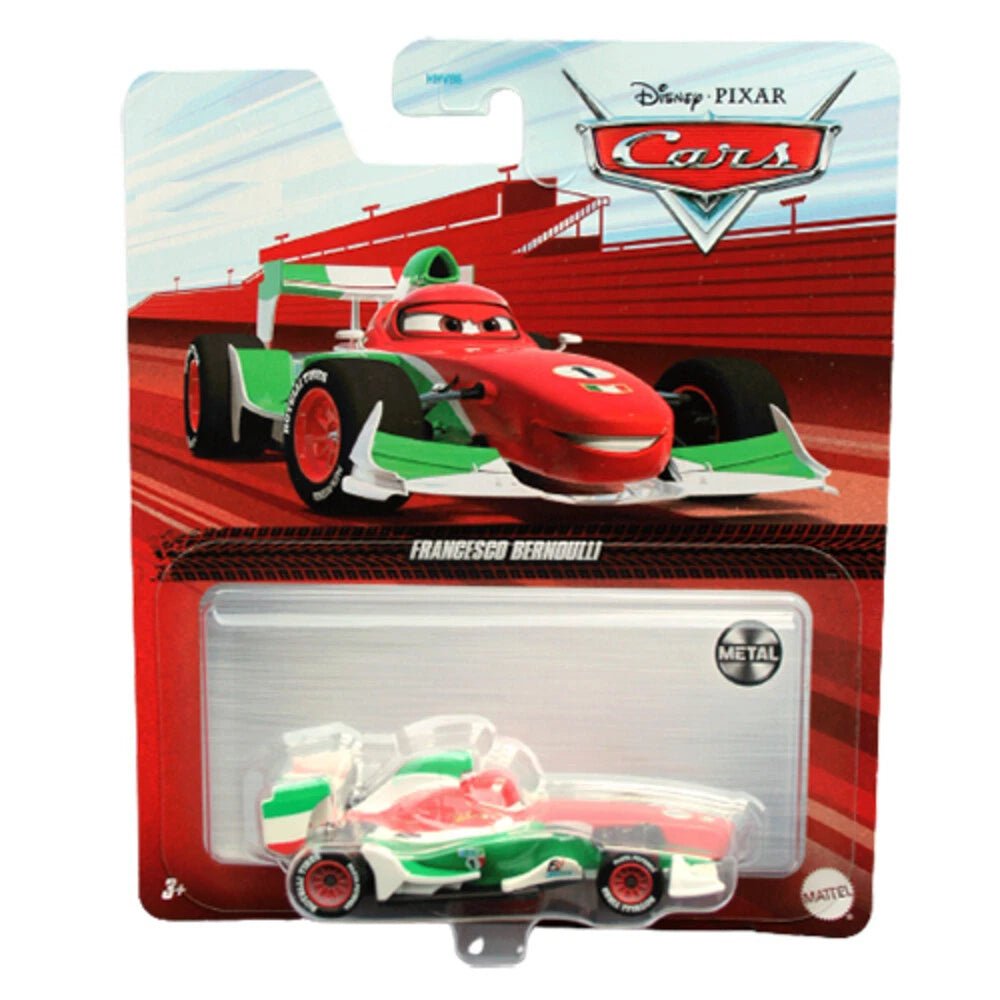 Francesco Bernoulli - Cars Disney Pixar | Auto de colección 1:55 Mattel Metal - Chido Toys
