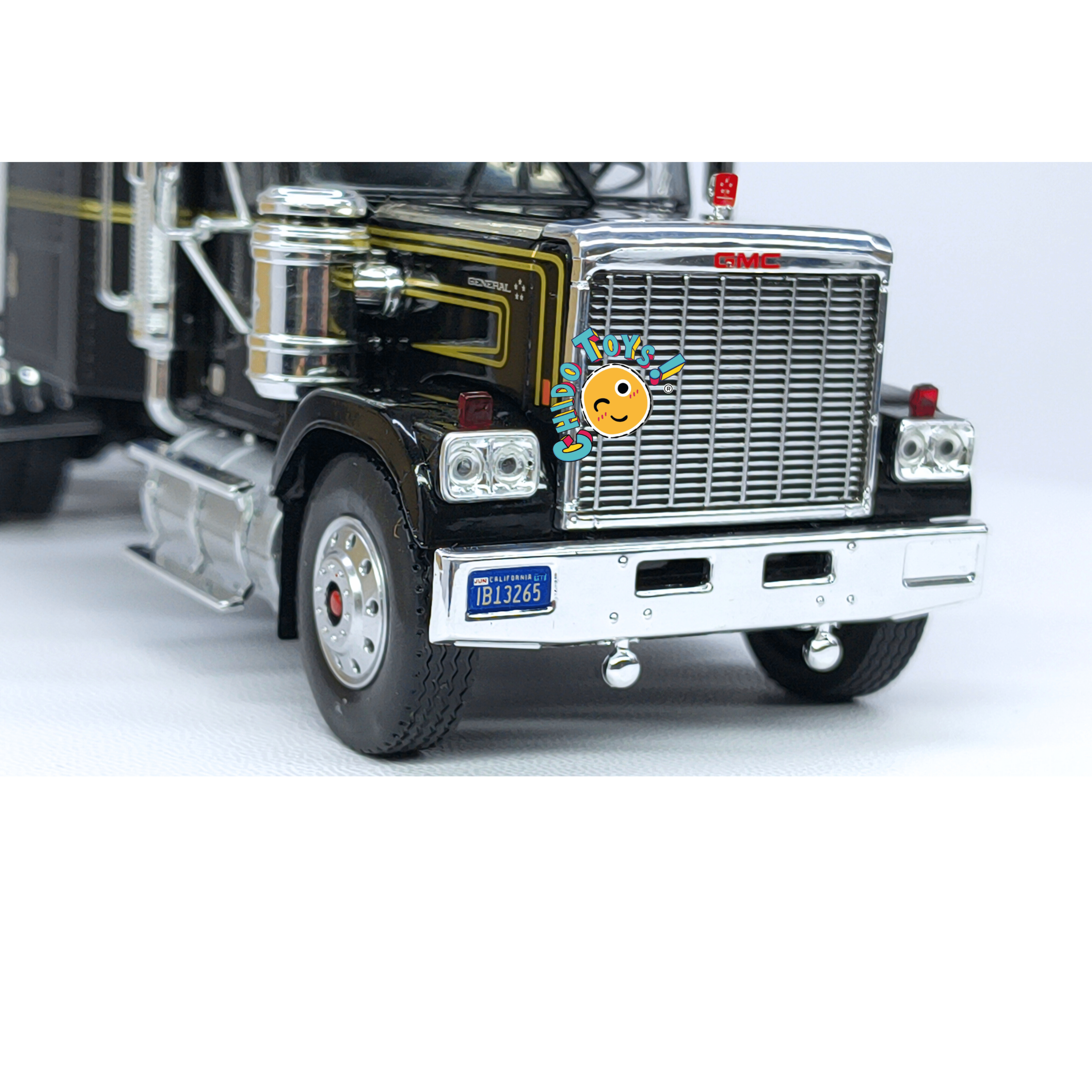 GreenLight GMC General Tractor 1:43 Knight Set con tráiler - Chido Toys