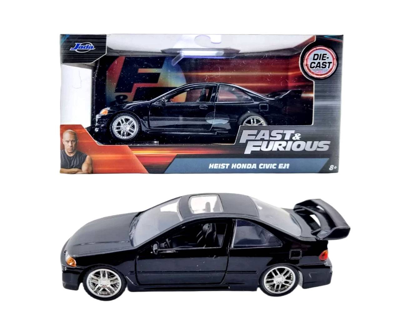 HEIST Honda Civic EF1 Fast & Furious 1:32 – Estilo Urbano y Velocidad - Chido Toys