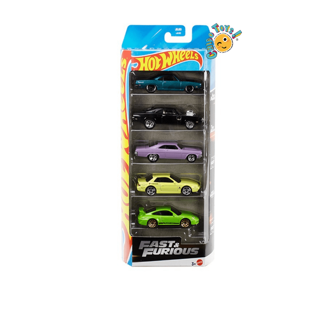 Hot Wheels Fast & Furious 5-Pack – Chido Toys