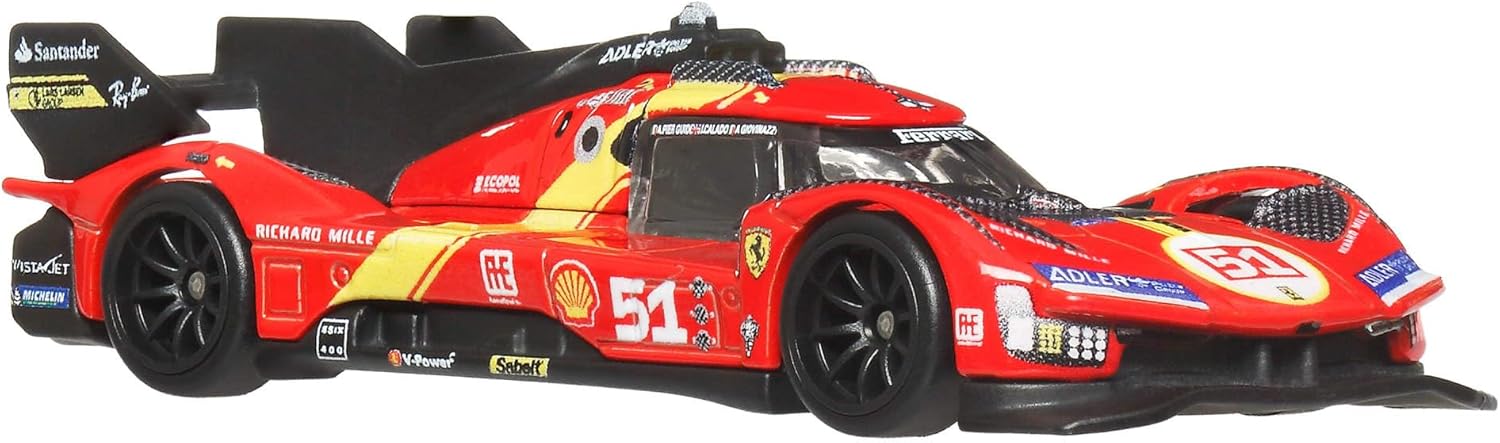 Hot Wheels Ferrari 499P 51 1:64 Circuit Legends metal/metal - Chido Toys