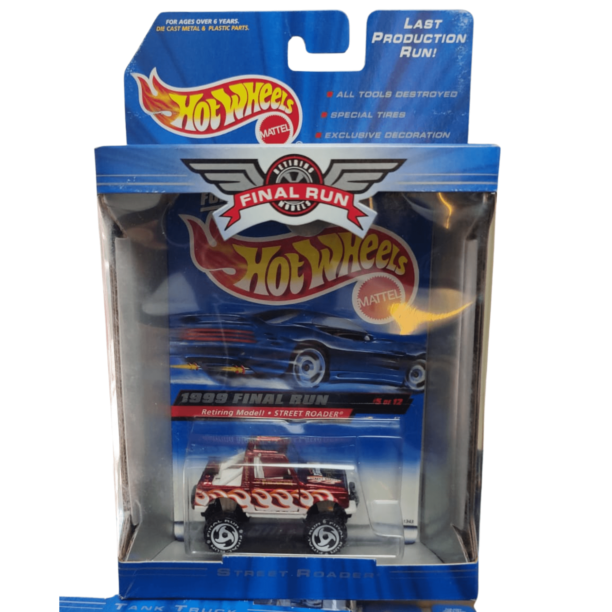 Hot Wheels Final Run 1999 – Primera Edición (Selladas, Escala 1:64, Llantas de Goma) - Chido Toys