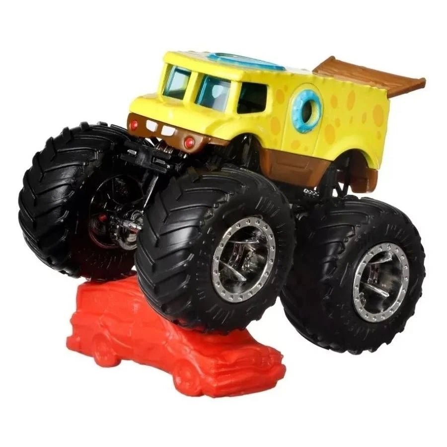 Hot Wheels Monster Trucks Bob Esponja 1:64 Nickelodeon - Chido Toys
