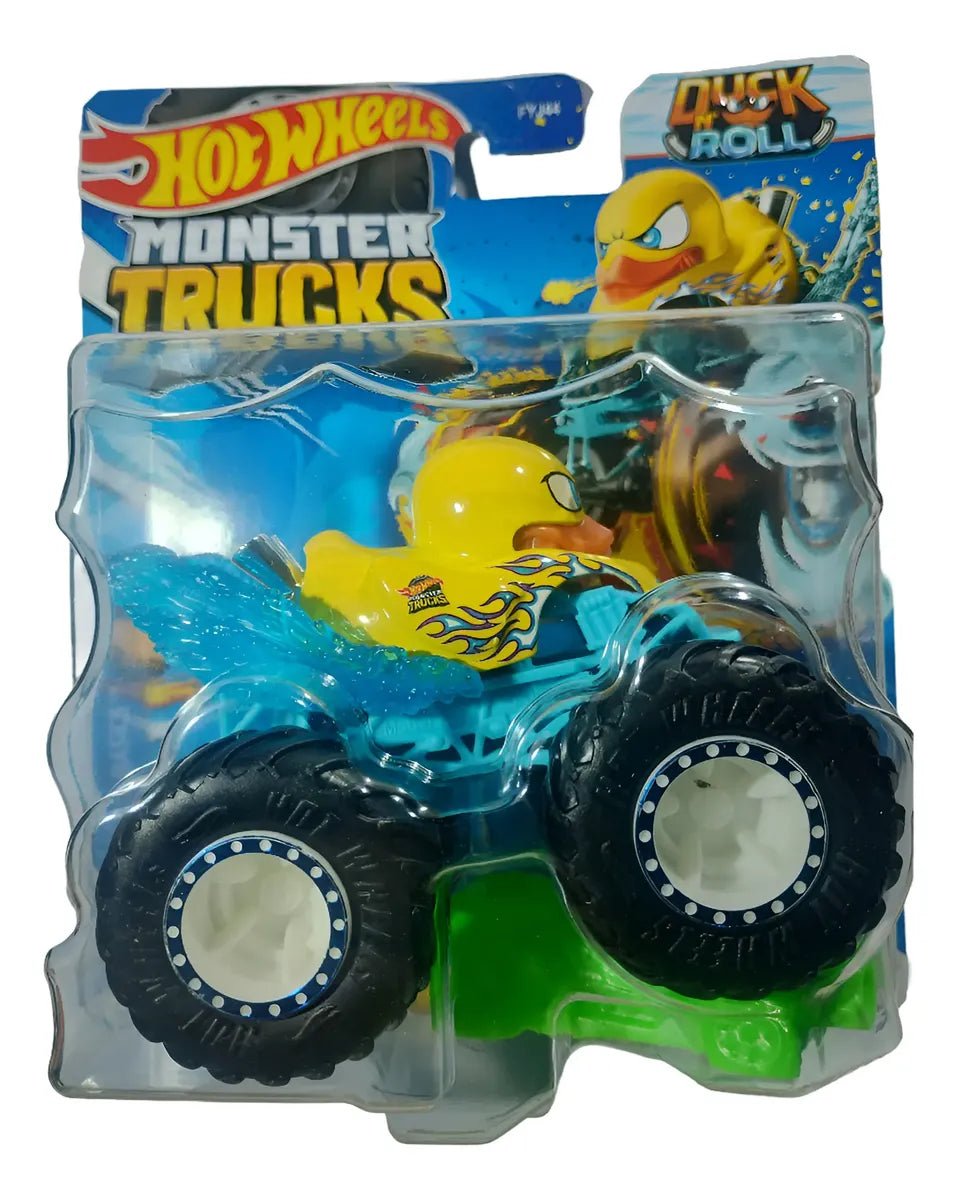 Hot Wheels Monster Trucks Duck N Roll 1:64 Camión Pato - Chido Toys