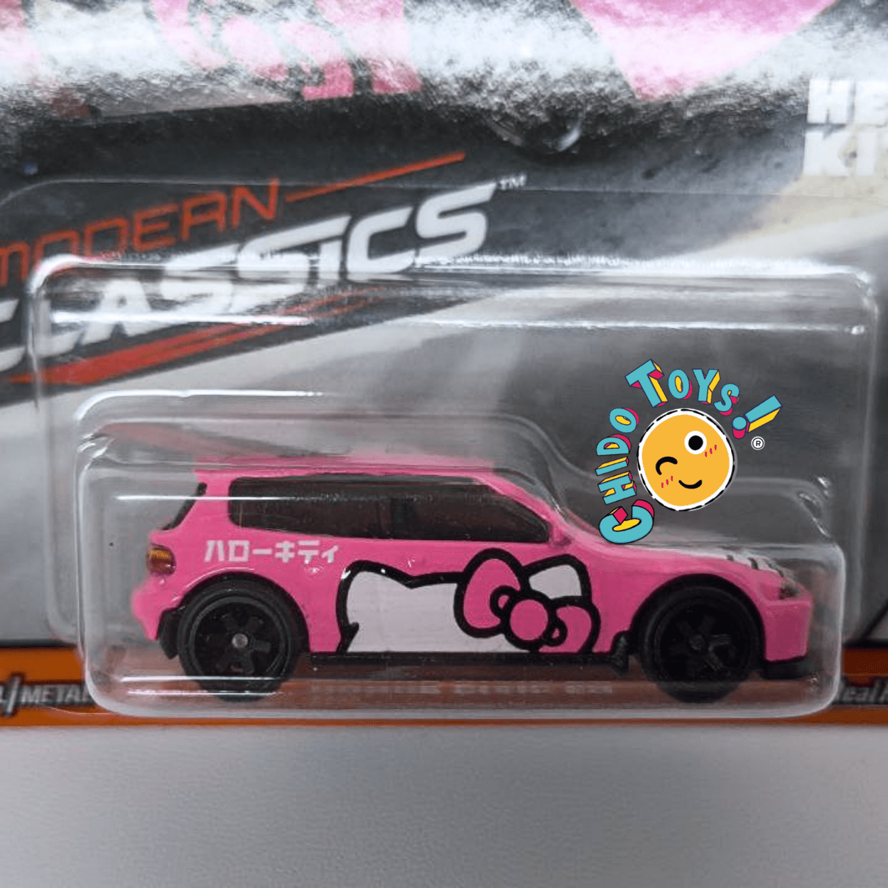 Hot Wheels Premium Honda Civic EG Modern Classics 1/64 con Protector - Chido Toys