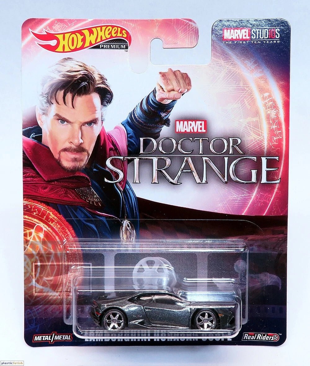 Hot Wheels Premium Marvel Doctor Strange – Lamborghini Huracán Coupe 1:64 (Edición Coleccionista Cine & Cómics) - Chido Toys