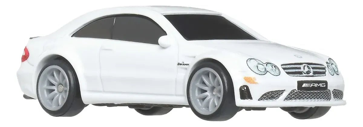 Hot Wheels Premium Mercedes-Benz CLK 63 AMG Black Series 1:64 Blanco - Chido Toys