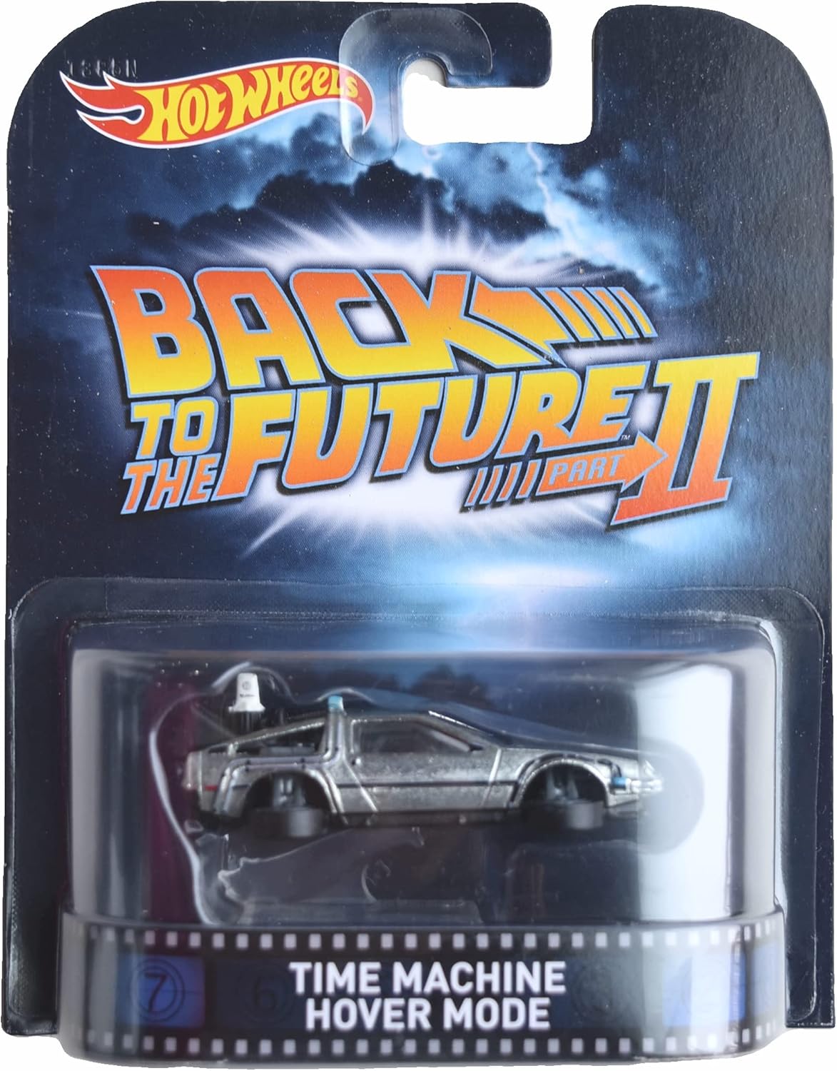 Hot Wheels Time Machine Hover Mode 1:64 Back to the Future II - Chido Toys