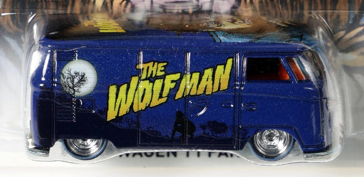 Hot Wheels Volkswagen T1 Panel Bus The Wolfman 1:64 – Premium 2013 - Chido Toys