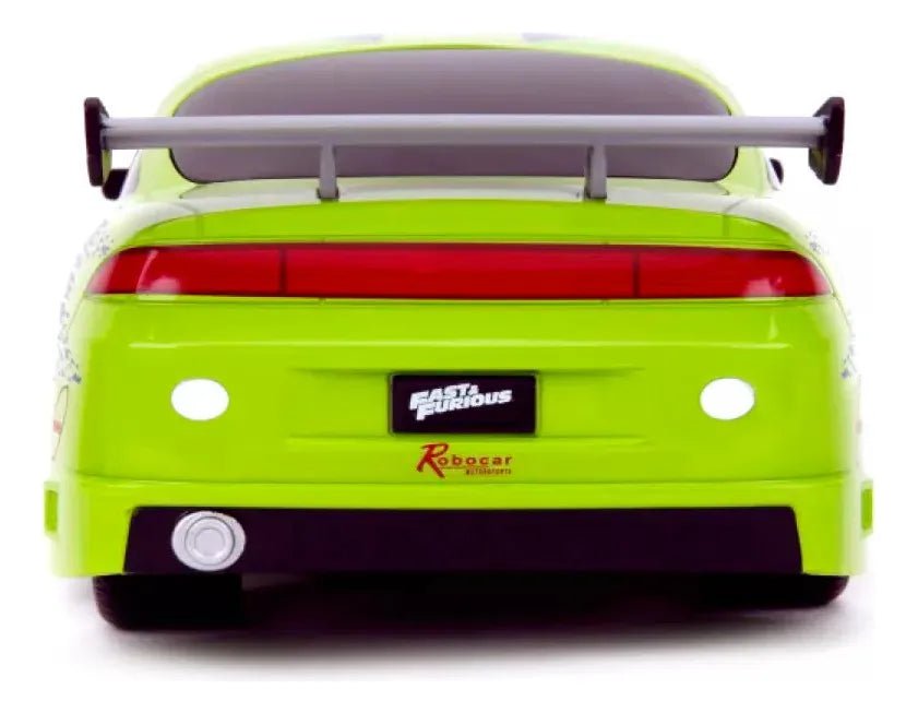 Jada Brian’s Mitsubishi Eclipse R/C escala 1:16 verde Turbo Boost - Chido Toys