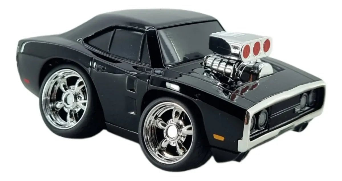 Jada Fast & Furious Dom’s Dodge Charger R/T Black Ajustable - Chido Toys