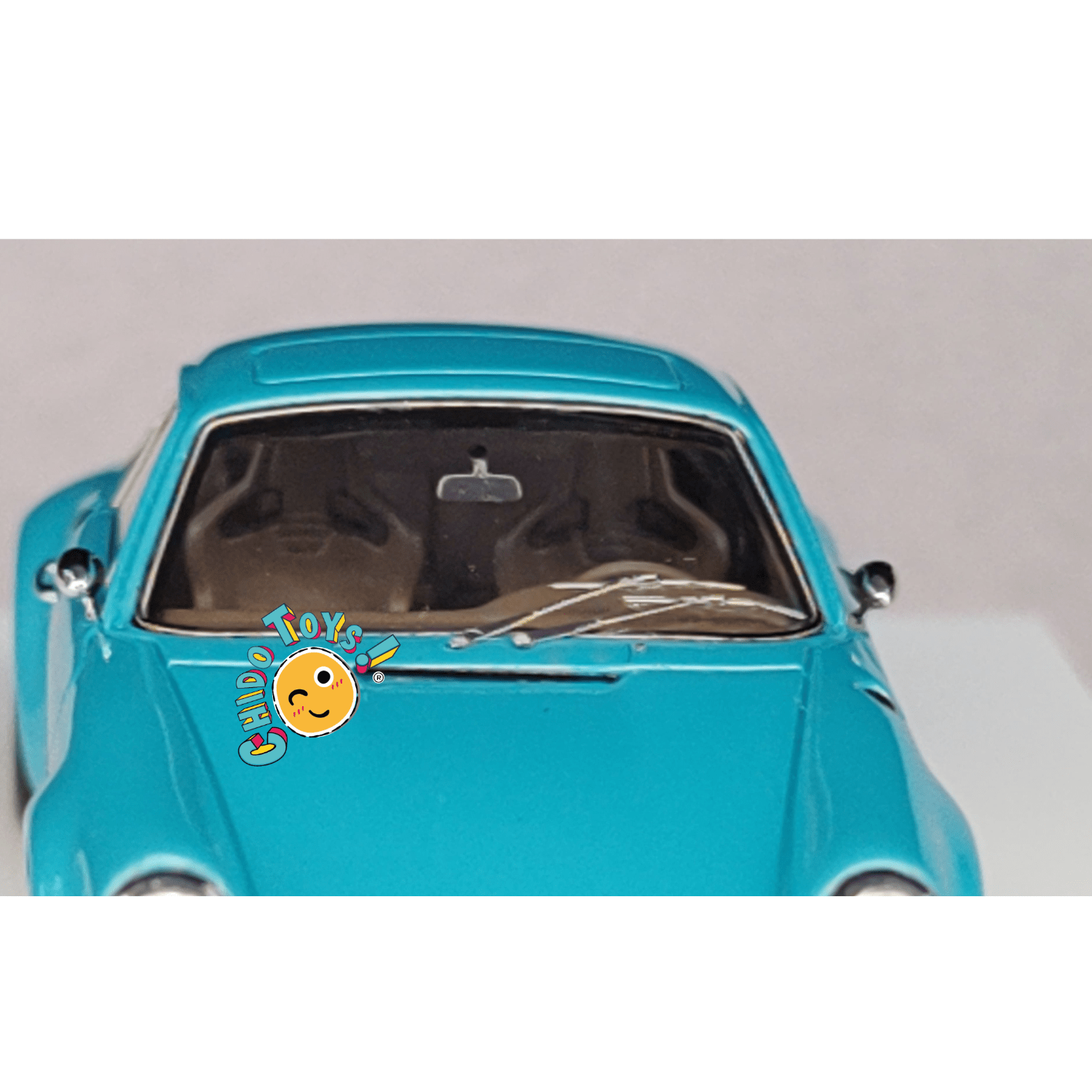 Kaege Retro Turbo Ipanema blue metallic – MY64 1:64 (Edición Limitada 199 Piezas) - Chido Toys