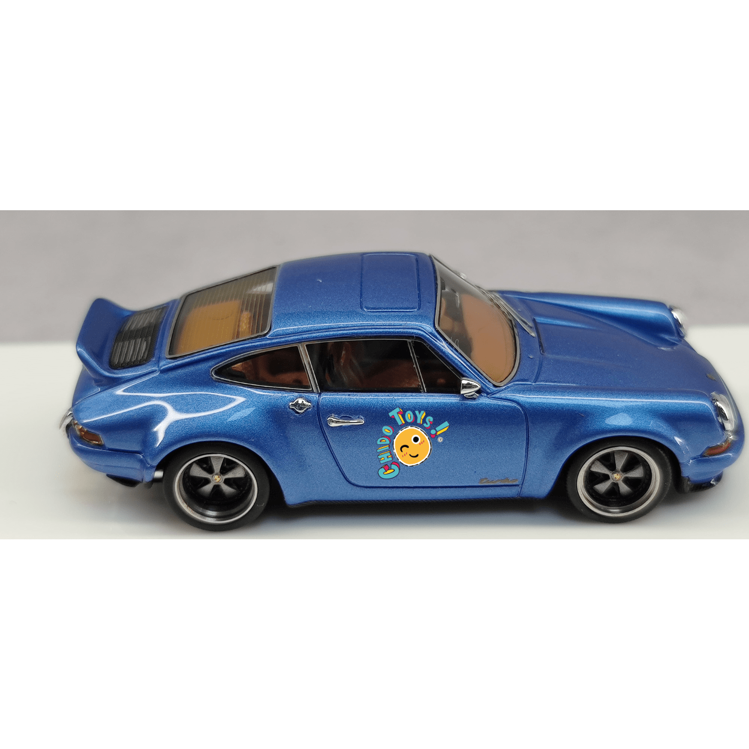 Kaege Retro Turbo Kaege Retro Turbo Gemini Blue Metallic – MY64 1:64 - Chido Toys