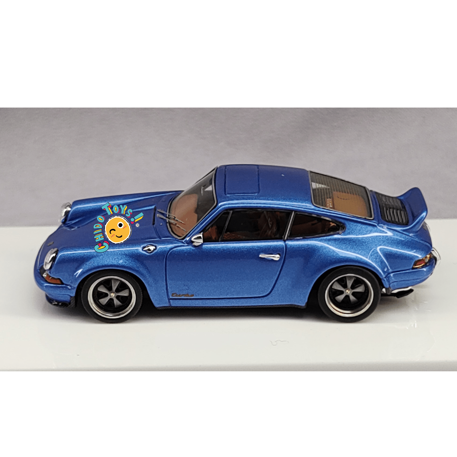 Kaege Retro Turbo Kaege Retro Turbo Gemini Blue Metallic – MY64 1:64 - Chido Toys