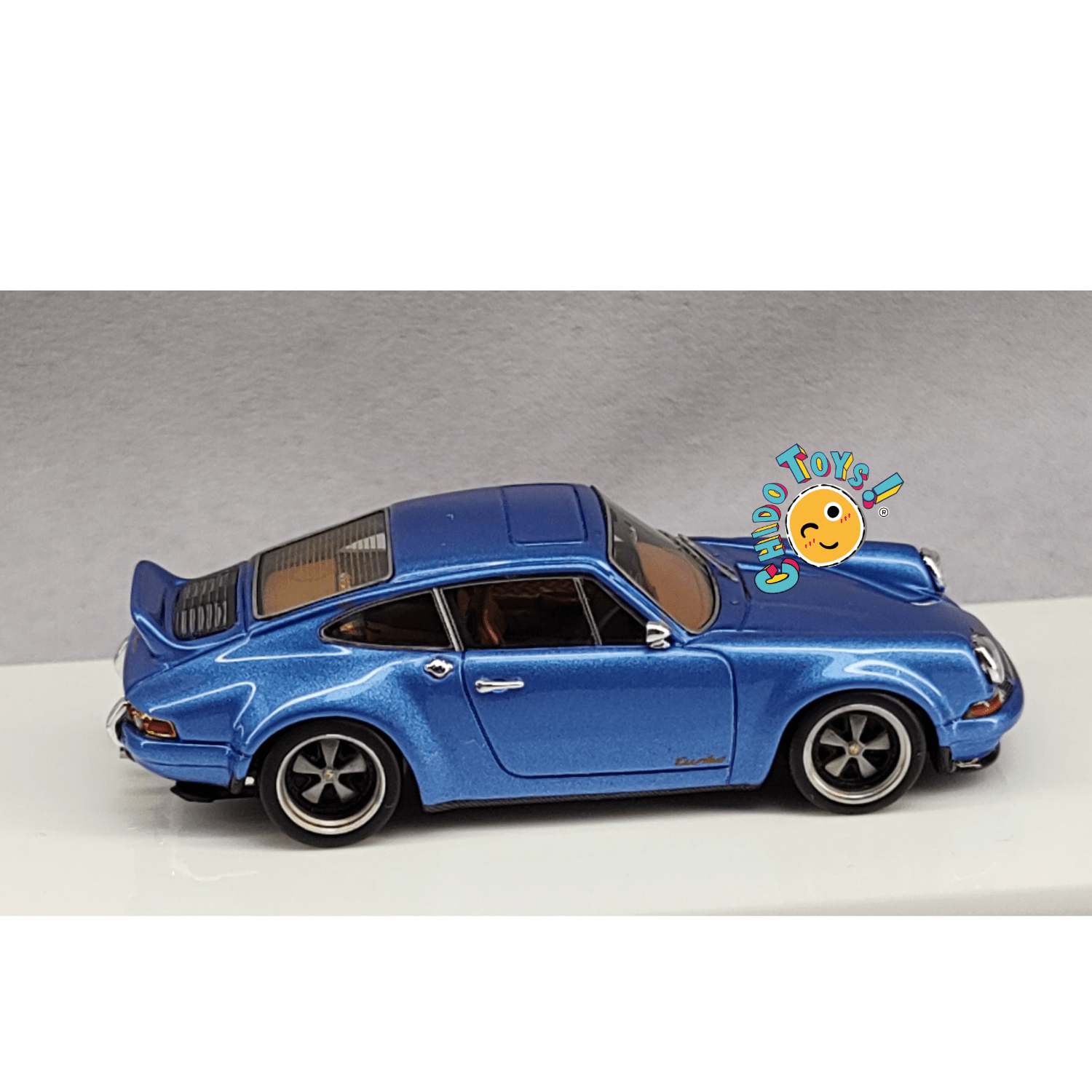 Kaege Retro Turbo Kaege Retro Turbo Gemini Blue Metallic – MY64 1:64 - Chido Toys