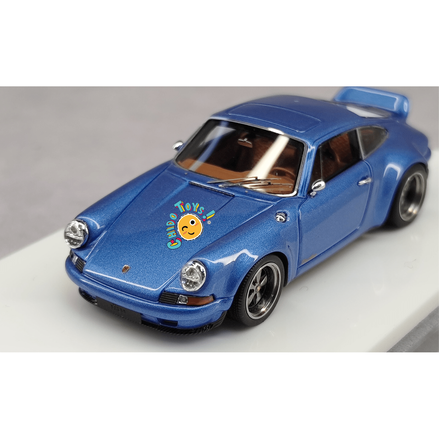 Kaege Retro Turbo Kaege Retro Turbo Gemini Blue Metallic – MY64 1:64 - Chido Toys