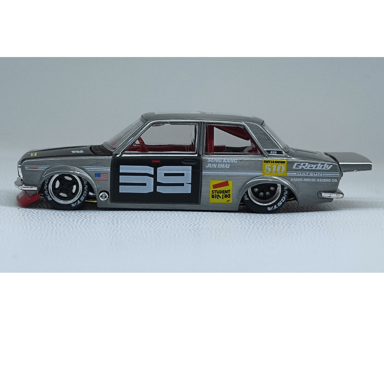 Kaido House 003 Datsun 510 Pro Street 1:64 CHASE. Envío Gratis - Chido Toys