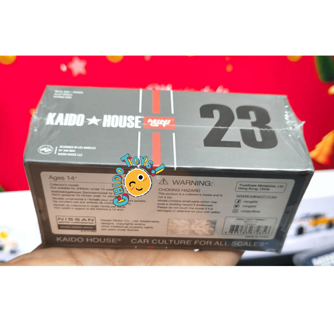Kaido House 035 Nissan Fairlady Z Motul 1:64 gris mate - Chido Toys