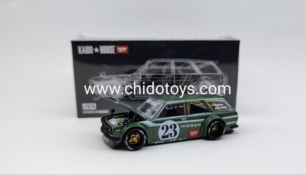Kaido House 076 CHASE Datsun 510 Wagon - Chido Toys