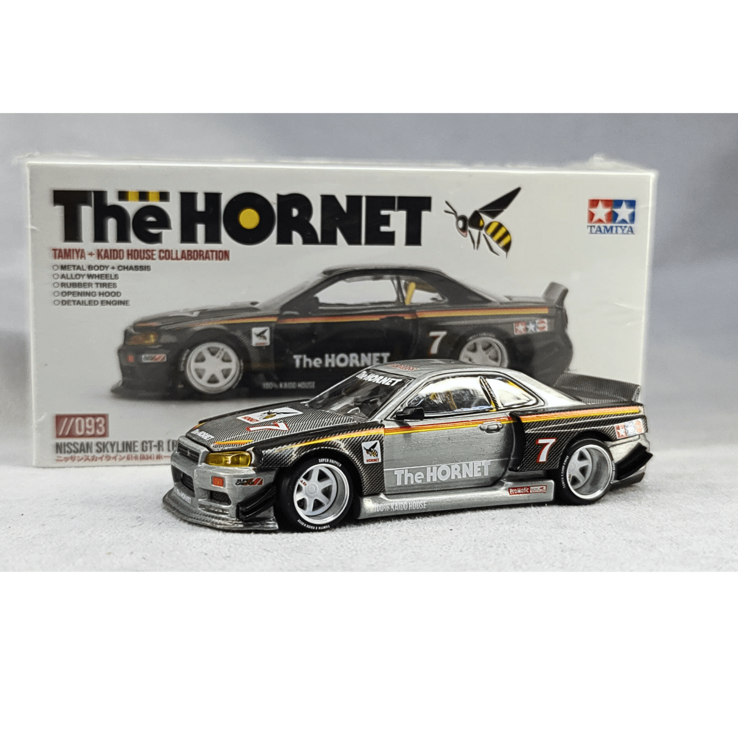 Kaido House CHASE #093 – Skyline GT-R R34 “The Hornet” – Chido Toys