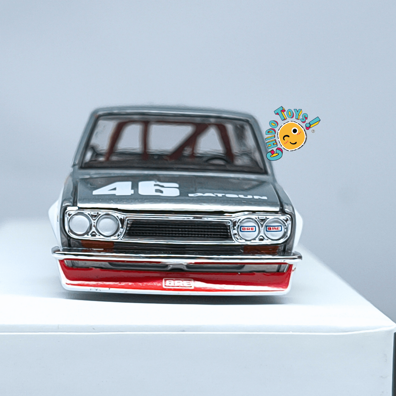 Kaido House Datsun 510 BRE 006 CHASE 1:64 cofre metálico - Chido Toys