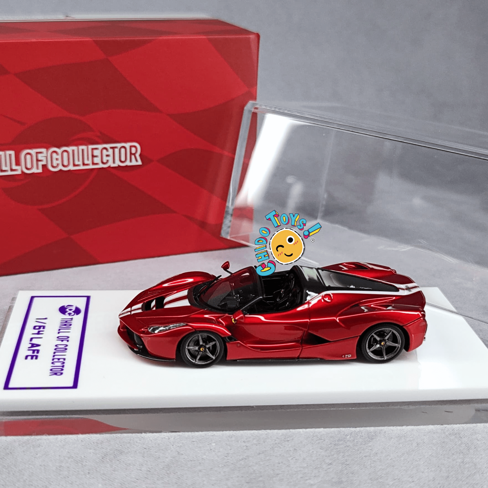 🏁 LaFerrari Aperta Edición Limitada 1/64 – FuelMe x TOC - Chido Toys