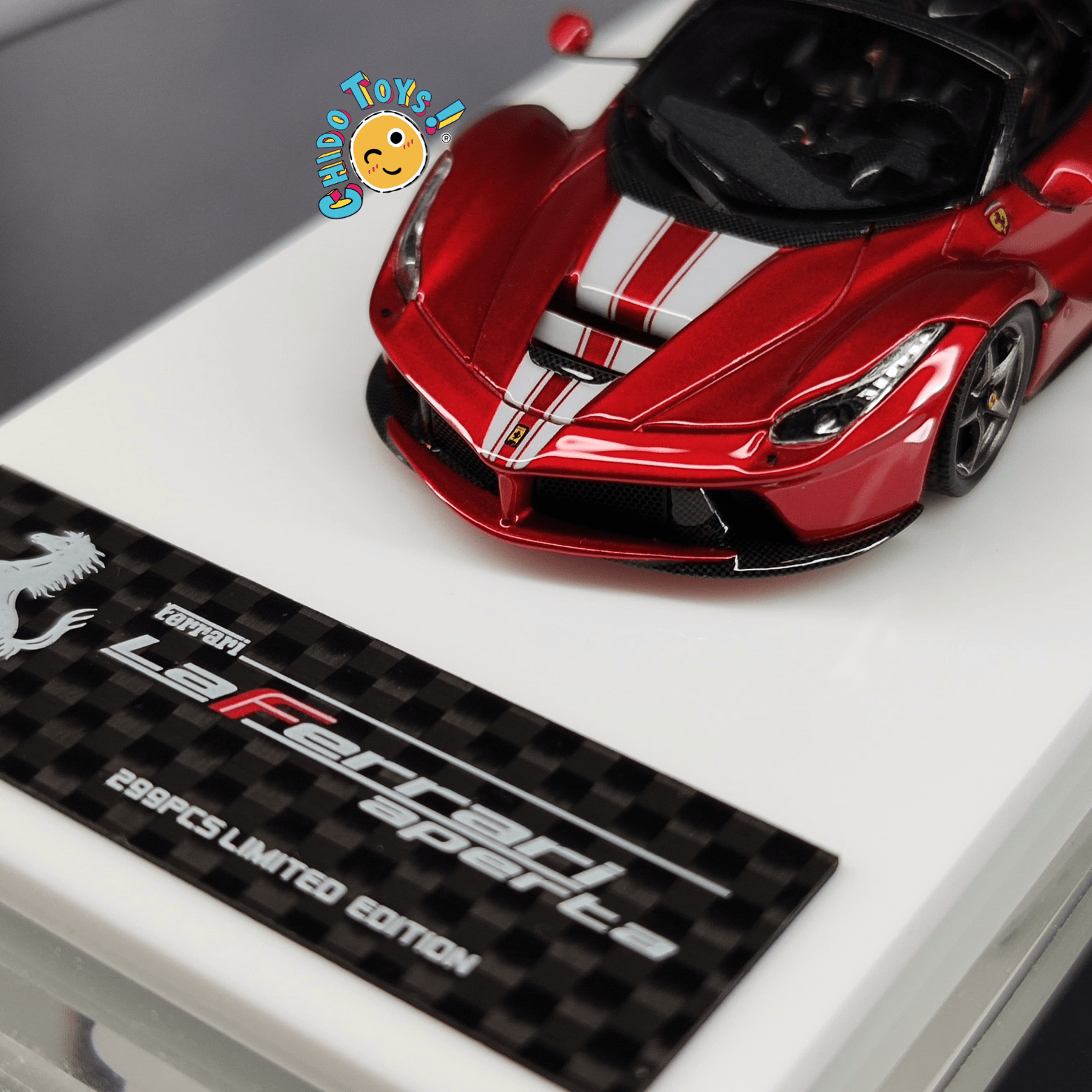 🏁 LaFerrari Aperta Edición Limitada 1/64 – FuelMe x TOC - Chido Toys