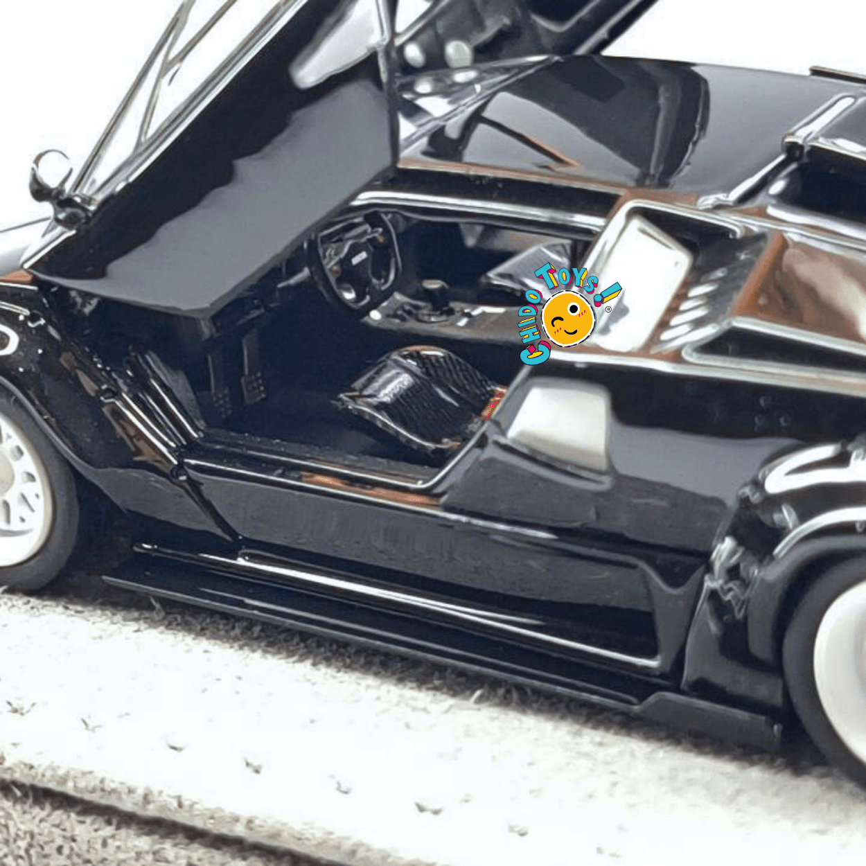 Lamborghini Countach LB★Works Liberty Walk Malaysia Limited Edition 1/64 – TopArt - Chido Toys