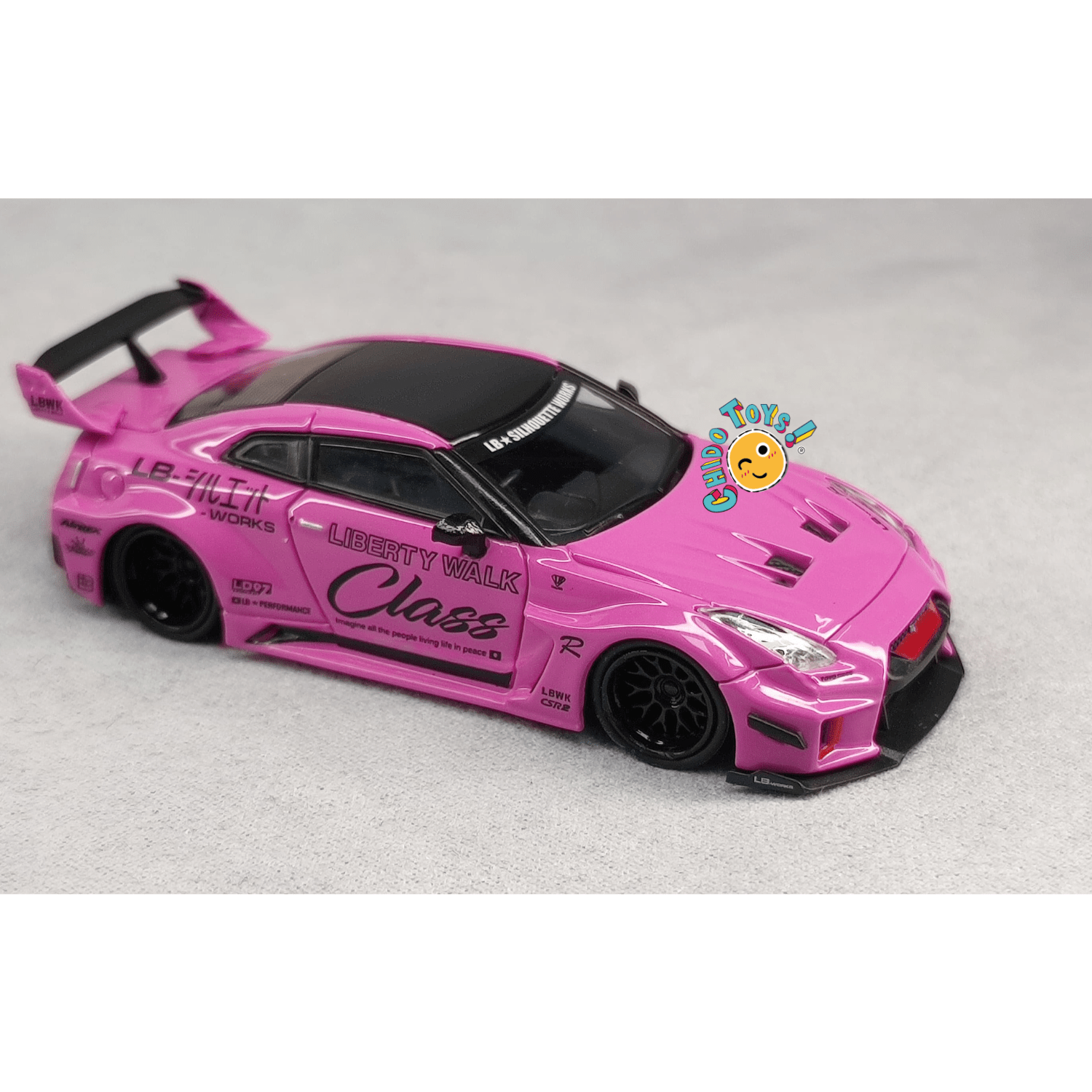 LB - Silhouette Works GT Nissan 35GT - RR – CM Model 1:64 - Chido Toys