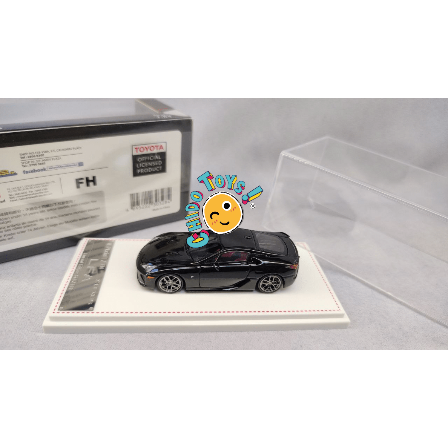 Lexus LFA (LFA10) Black – Focal Horizon FH x Model One 1:64 - Chido Toys
