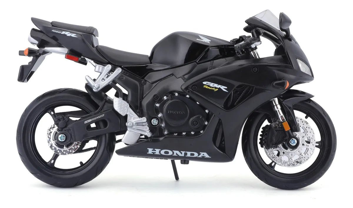 Maisto Honda CBR1000RR 1:12 Negra Diecast Racing - Chido Toys