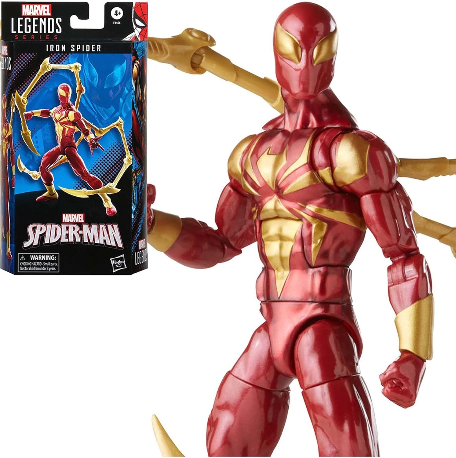 Marvel Legends Spider - Man Iron Spider figura articulada 6" - Chido Toys