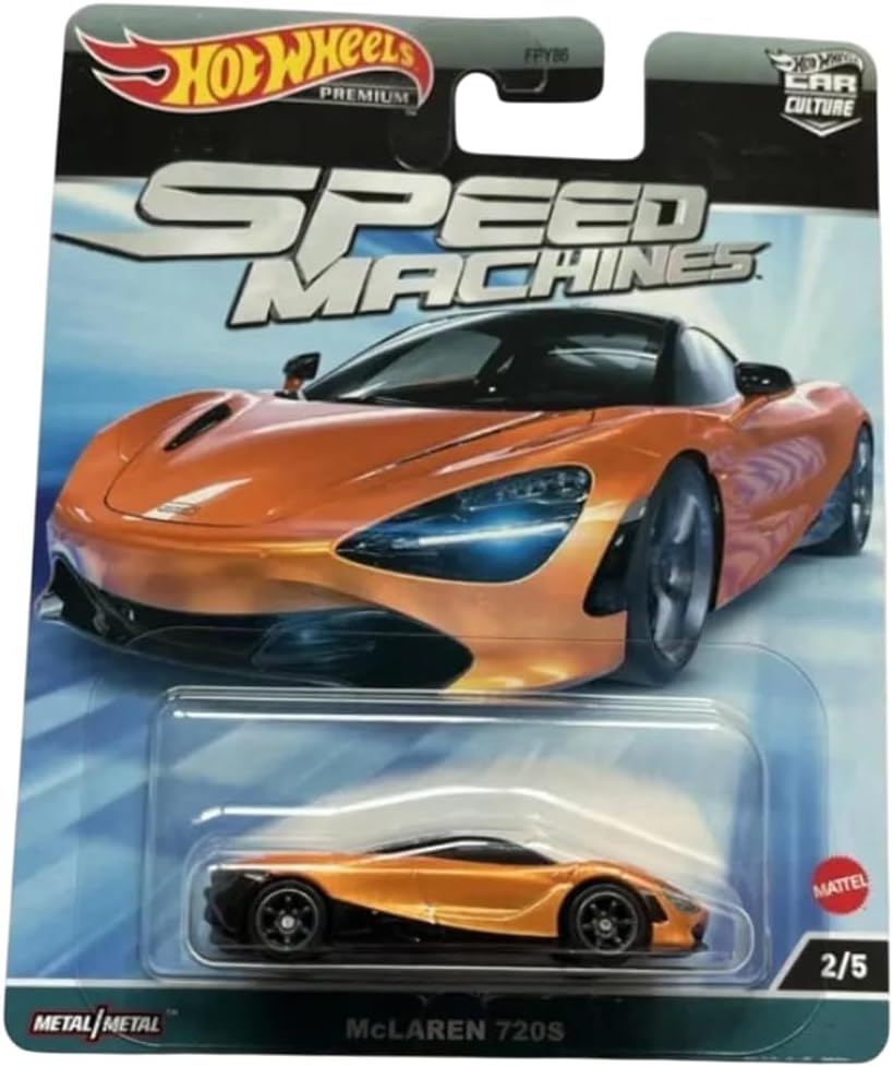 McLaren 720S – Hot Wheels Speed Machines - Chido Toys