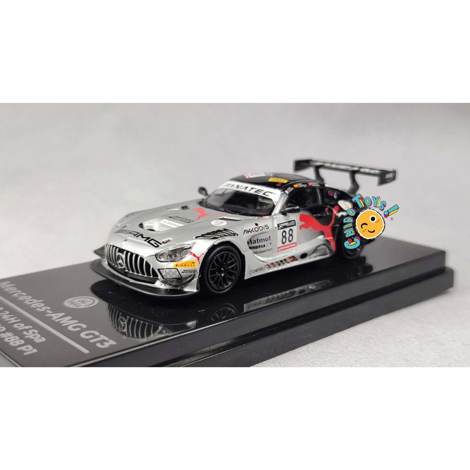Mercedes - AMG GT3 2022 – PARA64 1:64 (24H Spa) - Chido Toys