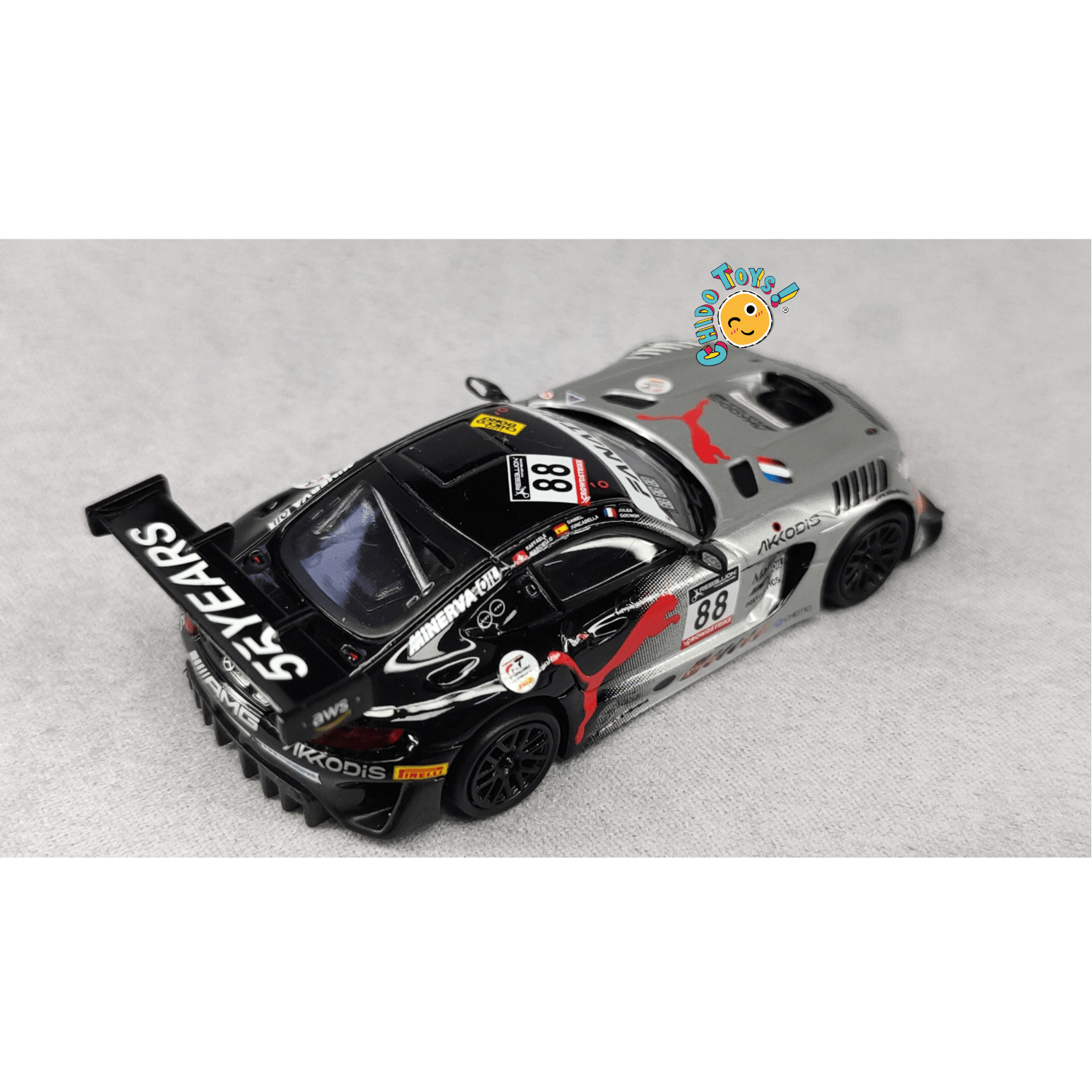 Mercedes - AMG GT3 2022 – PARA64 1:64 (24H Spa) - Chido Toys