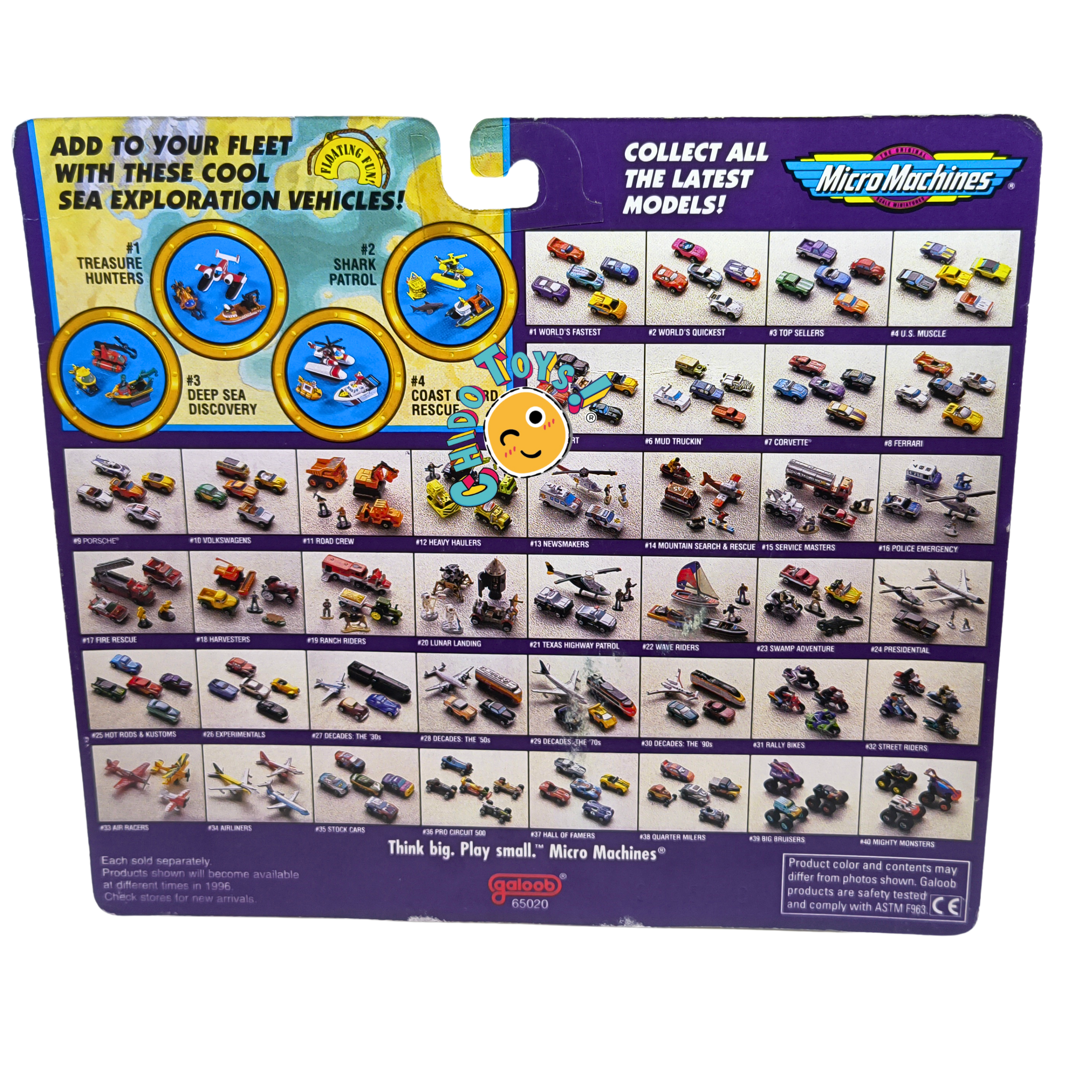 Micro Machines 18 Harvesters 65020 MOC con bonus Aquarius - Chido Toys