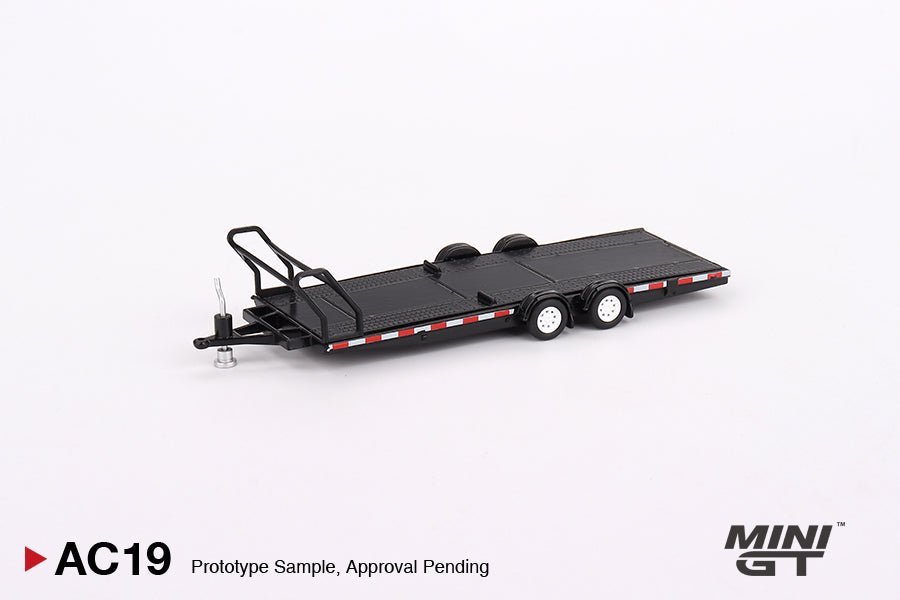 Mini GT AC19 Remolque Car Hauler 1:64 Negro Funcional - Chido Toys