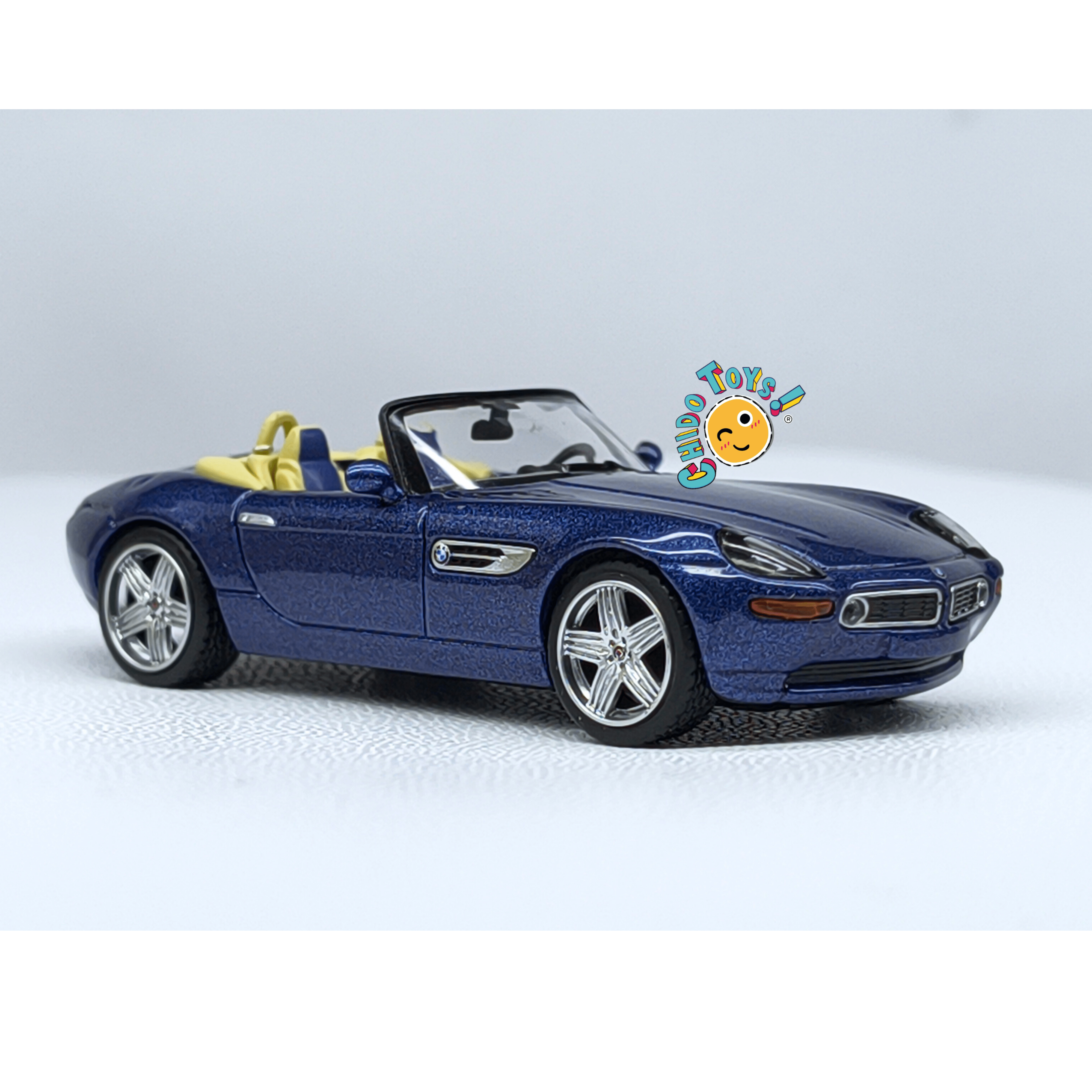 Mini GT BMW Z8 Alpina 1:64 Alpine Blue convertible - Chido Toys