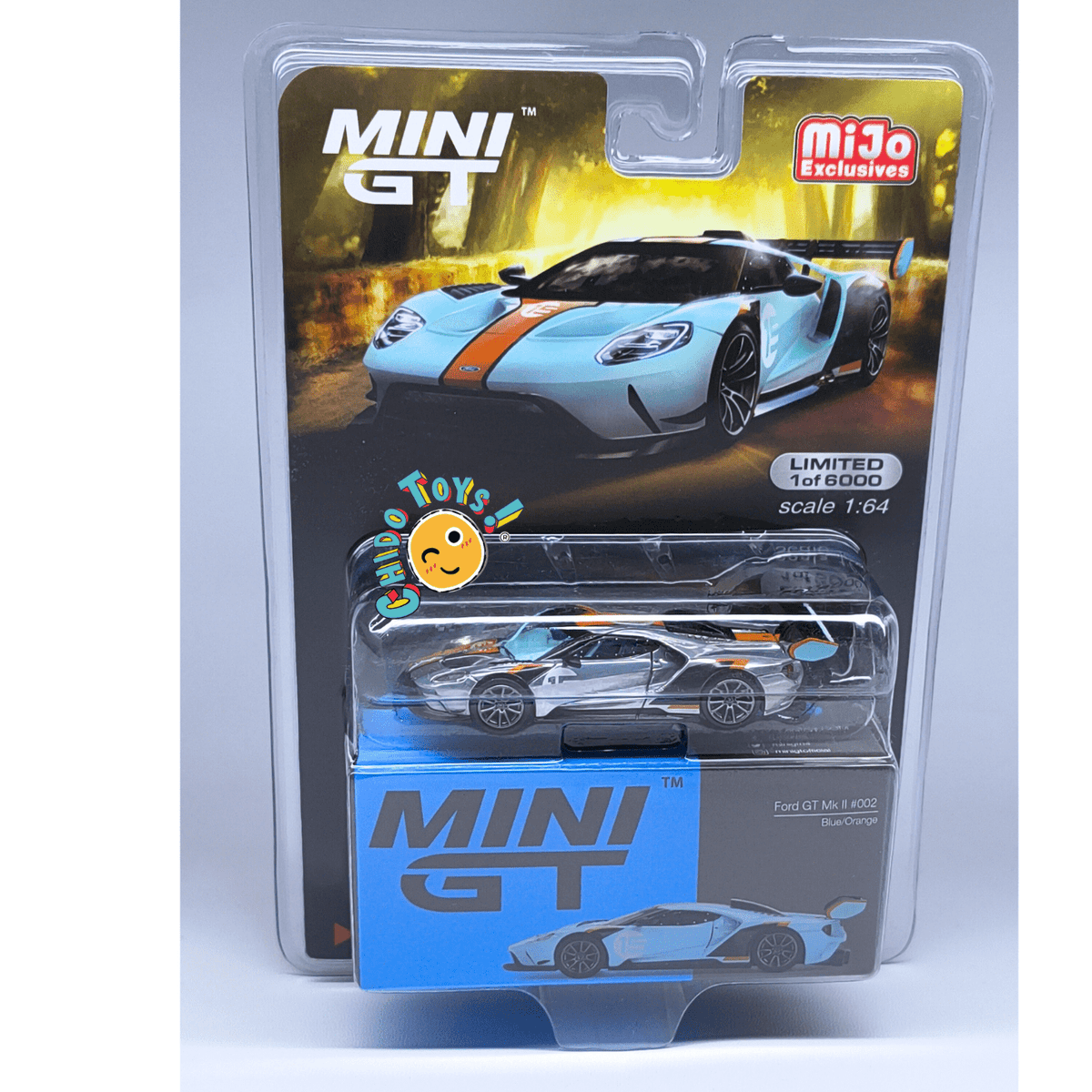 Mini GT Ford GT Mk II #002 CHASE 1:64 MiJo Exclusive – Chido Toys
